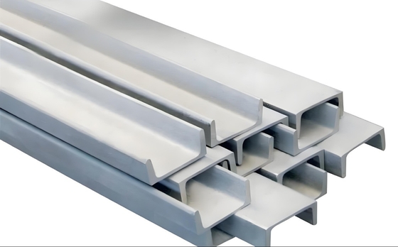 Niestopniowe walcowane na gorąco ocynkowane stalowe konstrukcje U Channel V Shape Steel Channels