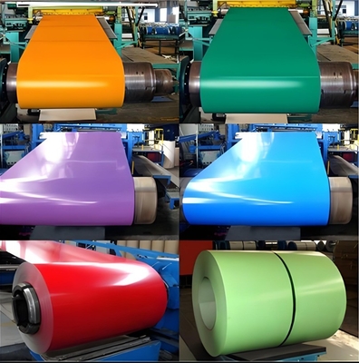 Niestandardowy RAL Kolor Pakiet drewnianego obudowy Prepainted Galvanized Steel Coil dla produktów