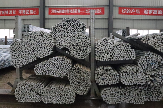 GB Standard Hot Dip Galvanized Round Steel do zastosowań spawania