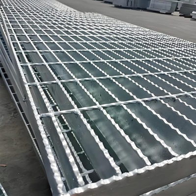 50 mm krzyżową sztabkę szczelinę srebrną metalowe kratki ciężkie do budowy platformy
