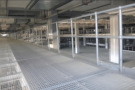 50 mm krzyżową sztabkę, przemysłowy design spawane stalowe kratki do podłogi domku drobiowego