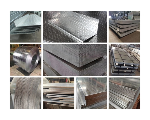 4.5/4.75/5.0*1250 mm Warstwa cynkowa 40 g/m2 Zastosowalna stalowa płytka z galwanizowanym wzorem