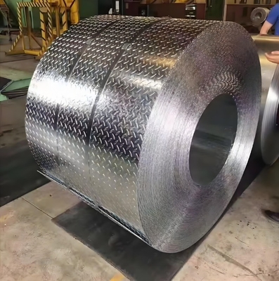 Niestandardowa 40g/m2 Zink warstwa ocynkowane wzór Płytki stalowej z i 13,75mm grubość