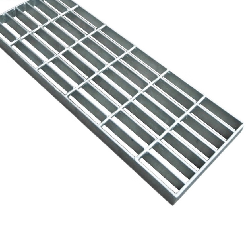 Styl przemysłowy srebrne aluminiowe kratki do ciężkich chodników i platform